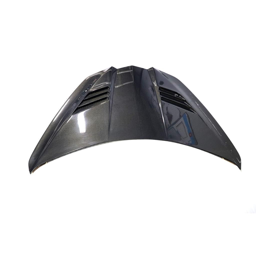 For Chevrolet Corvette C8 Z06 2020-2024 Carbon Fiber Engine Cover Hood