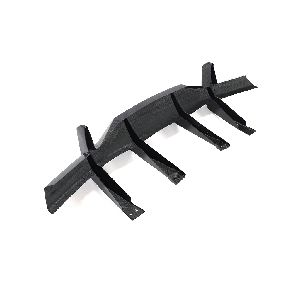 Chevrolet Corvette Stingray C8 2020 2021 Dry Carbon Fiber Rear Bumper Diffuser