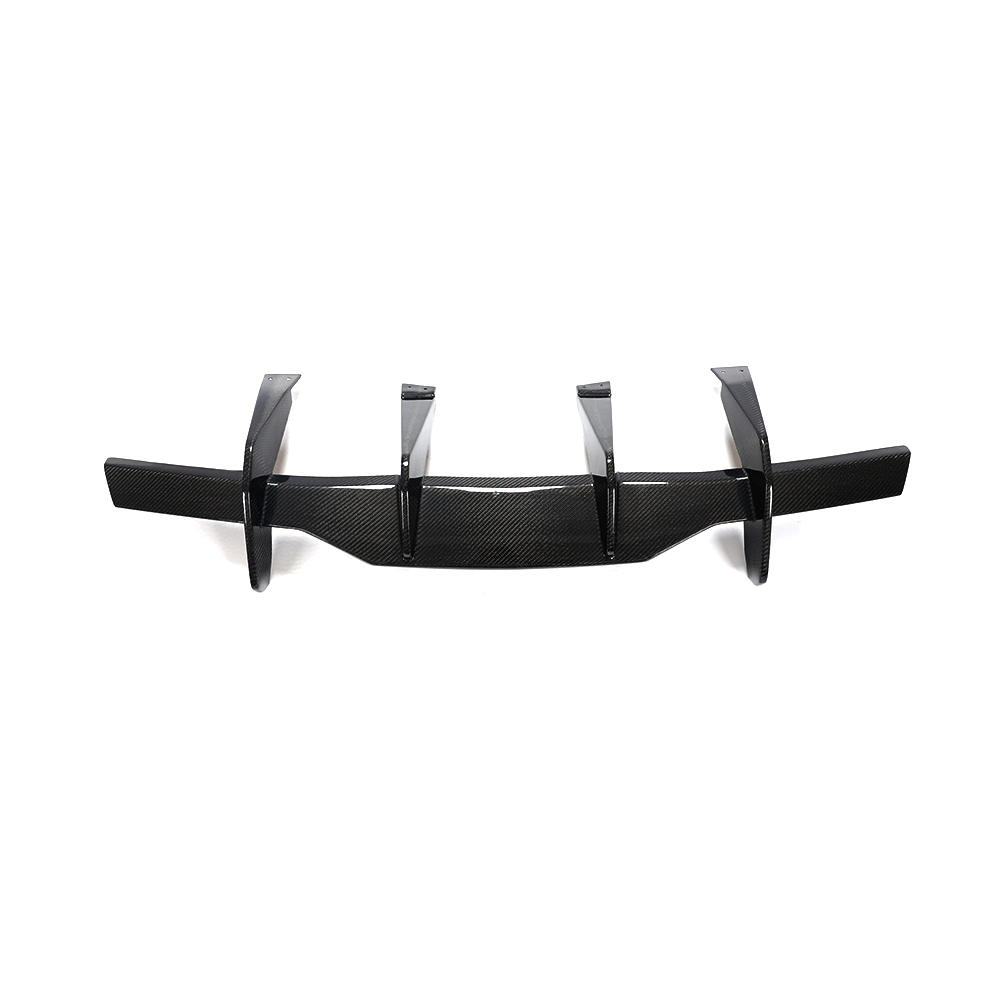 Chevrolet Corvette Stingray C8 2020 2021 Dry Carbon Fiber Rear Bumper Diffuser