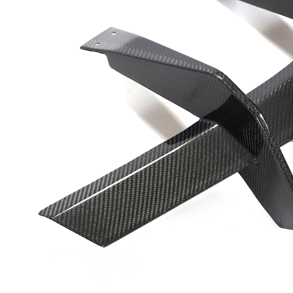 Chevrolet Corvette Stingray C8 2020 2021 Dry Carbon Fiber Rear Bumper Diffuser