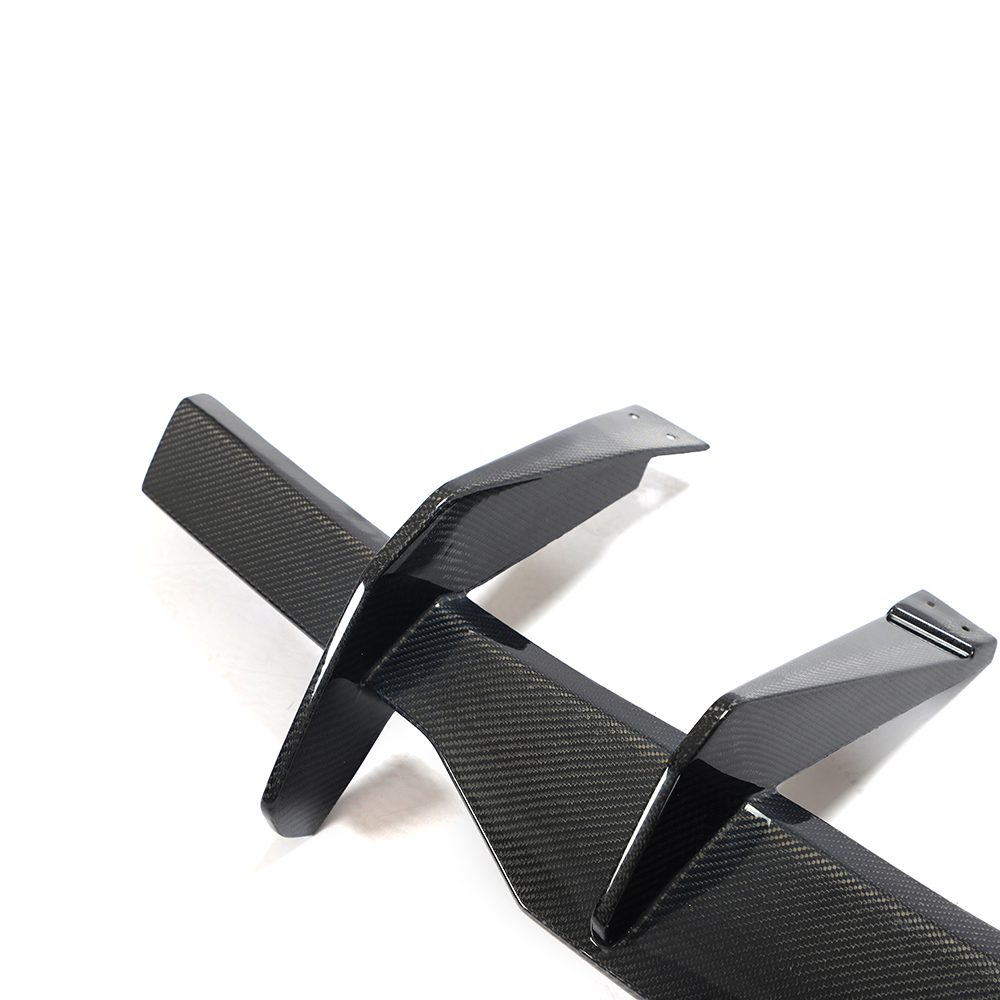 Chevrolet Corvette Stingray C8 2020 2021 Dry Carbon Fiber Rear Bumper Diffuser