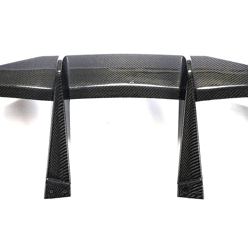 Chevrolet Corvette Stingray C8 2020 2021 Dry Carbon Fiber Rear Bumper Diffuser