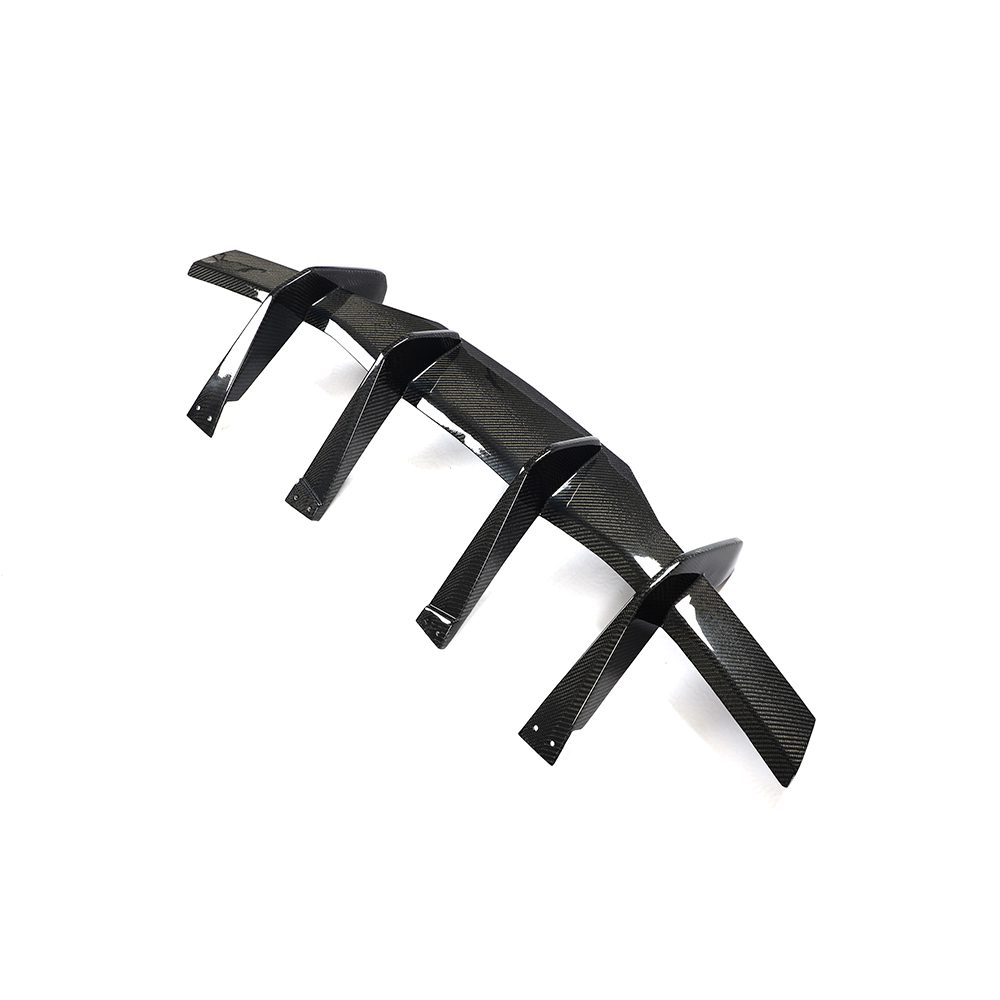 Chevrolet Corvette Stingray C8 2020 2021 Dry Carbon Fiber Rear Bumper Diffuser