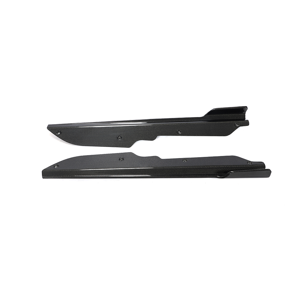 Chevrolet Corvette Stingray C8 2020 2021 Dry Carbon Fiber Side Skirts