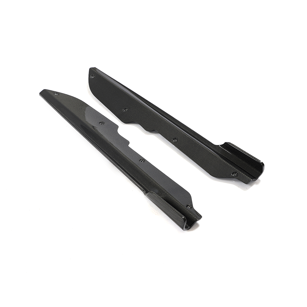 Chevrolet Corvette Stingray C8 2020 2021 Dry Carbon Fiber Side Skirts