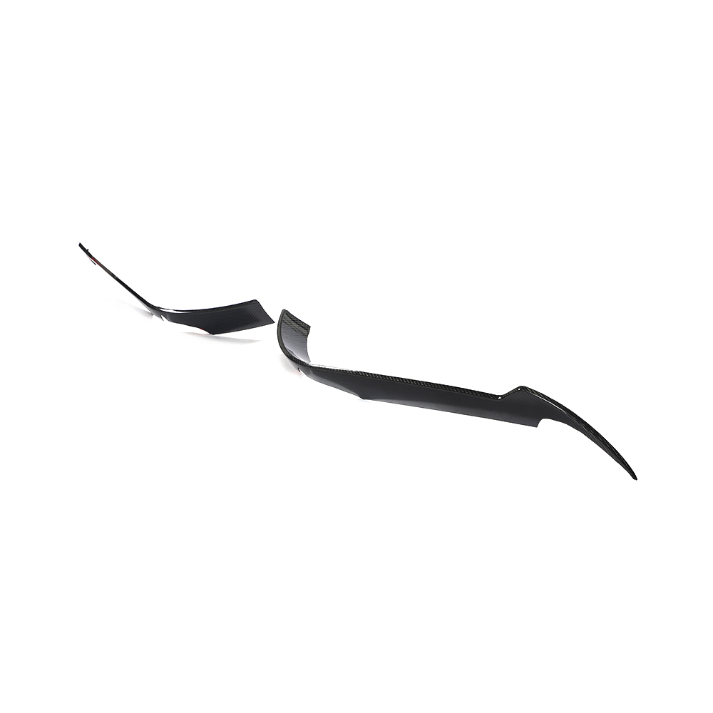 Chevrolet Corvette Stingray C8 2020 2021 Dry Carbon Fiber Bumper Canards