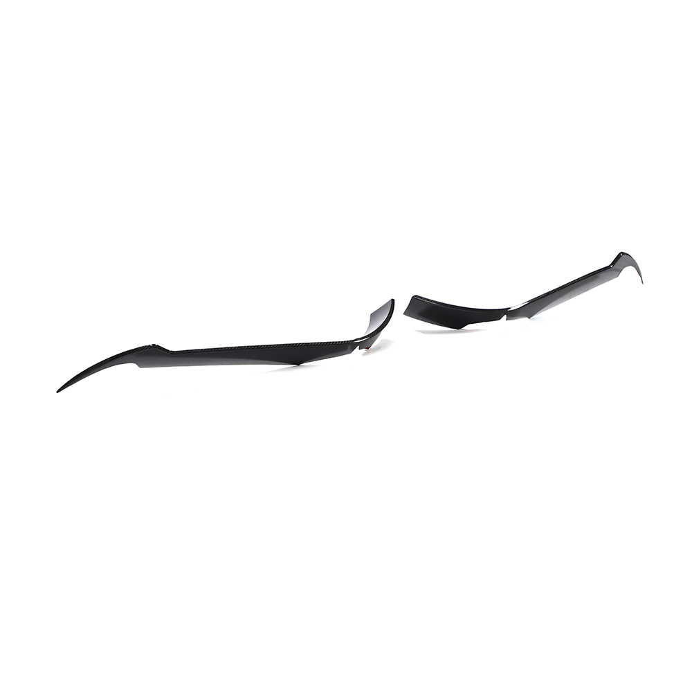 Chevrolet Corvette Stingray C8 2020 2021 Dry Carbon Fiber Bumper Canards