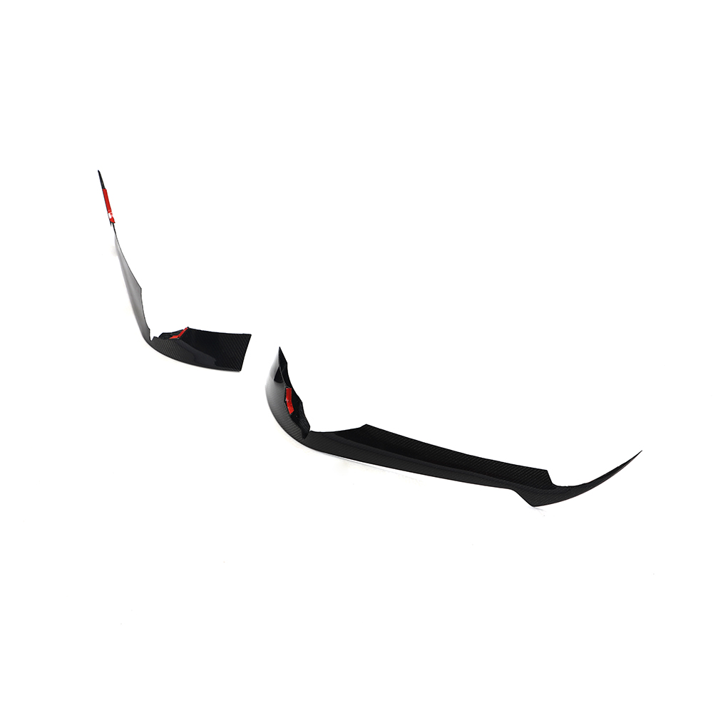 Chevrolet Corvette Stingray C8 2020 2021 Dry Carbon Fiber Bumper Canards