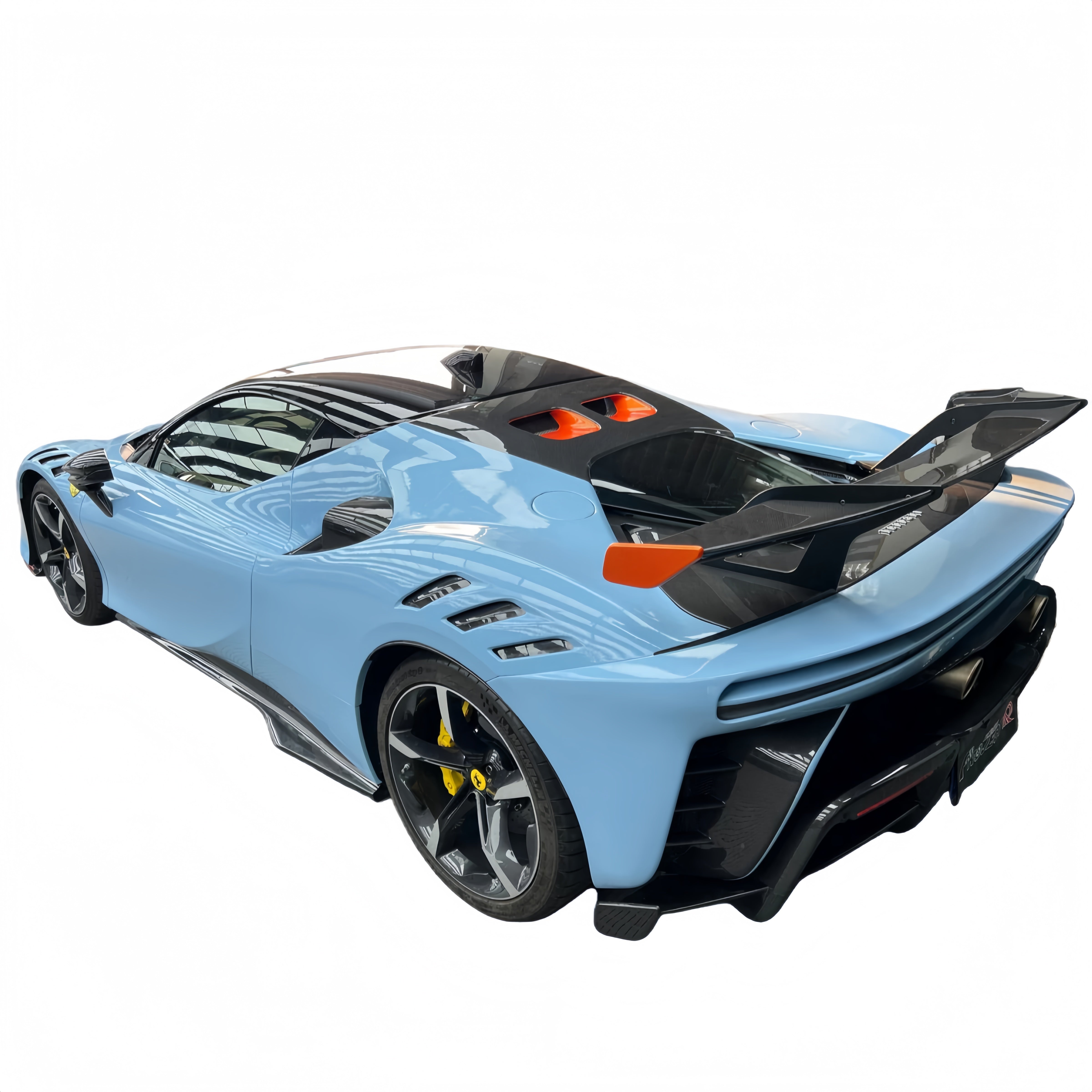 Prepreg Carbon Fiber FXXK Style Conversion Body Kit For Ferrari SF90 Stradale & Spider 2020+