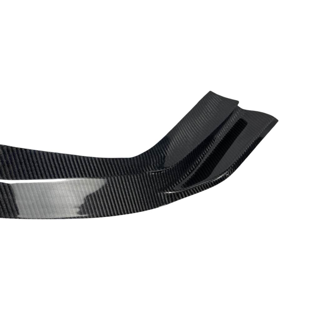 BMW G87 M2 Coupe 2023+3D Style Prepreg Dry Carbon Fiber Front Lip Splitter