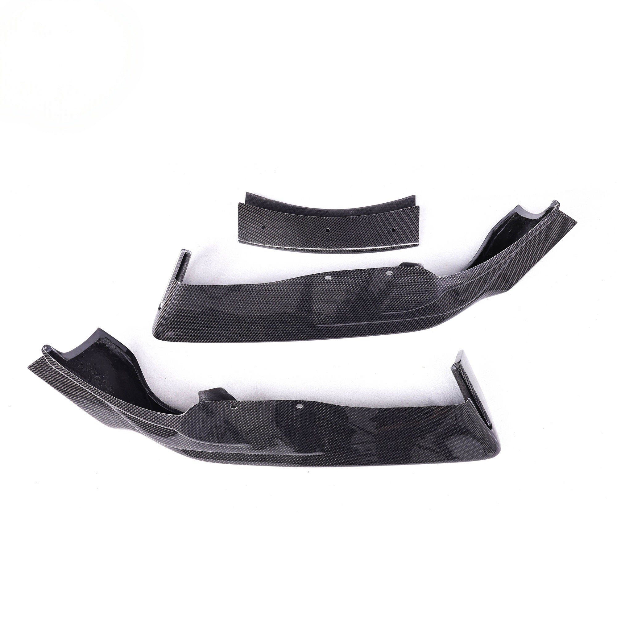 Auto Accessories Carbon Fiber Front Bumper Lip 3-Piece for Supra A90 A91 MK5 2019+