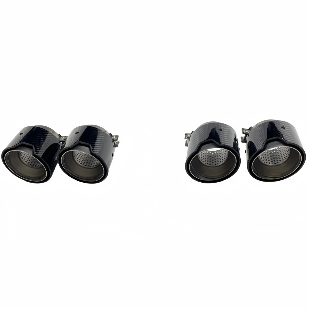 BMW M3 G80 M4 G82 G83 M2 G87 MP Style Real Carbon Fiber Exhaust Tips