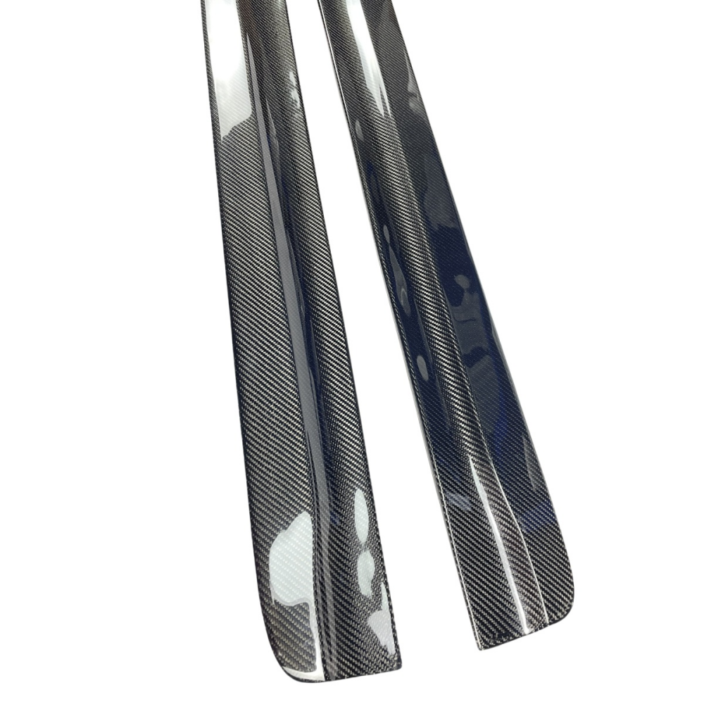 BMW F15 X5 F85 X5M 2014-2018 3D Style Real Carbon Fiber  Side Skirts