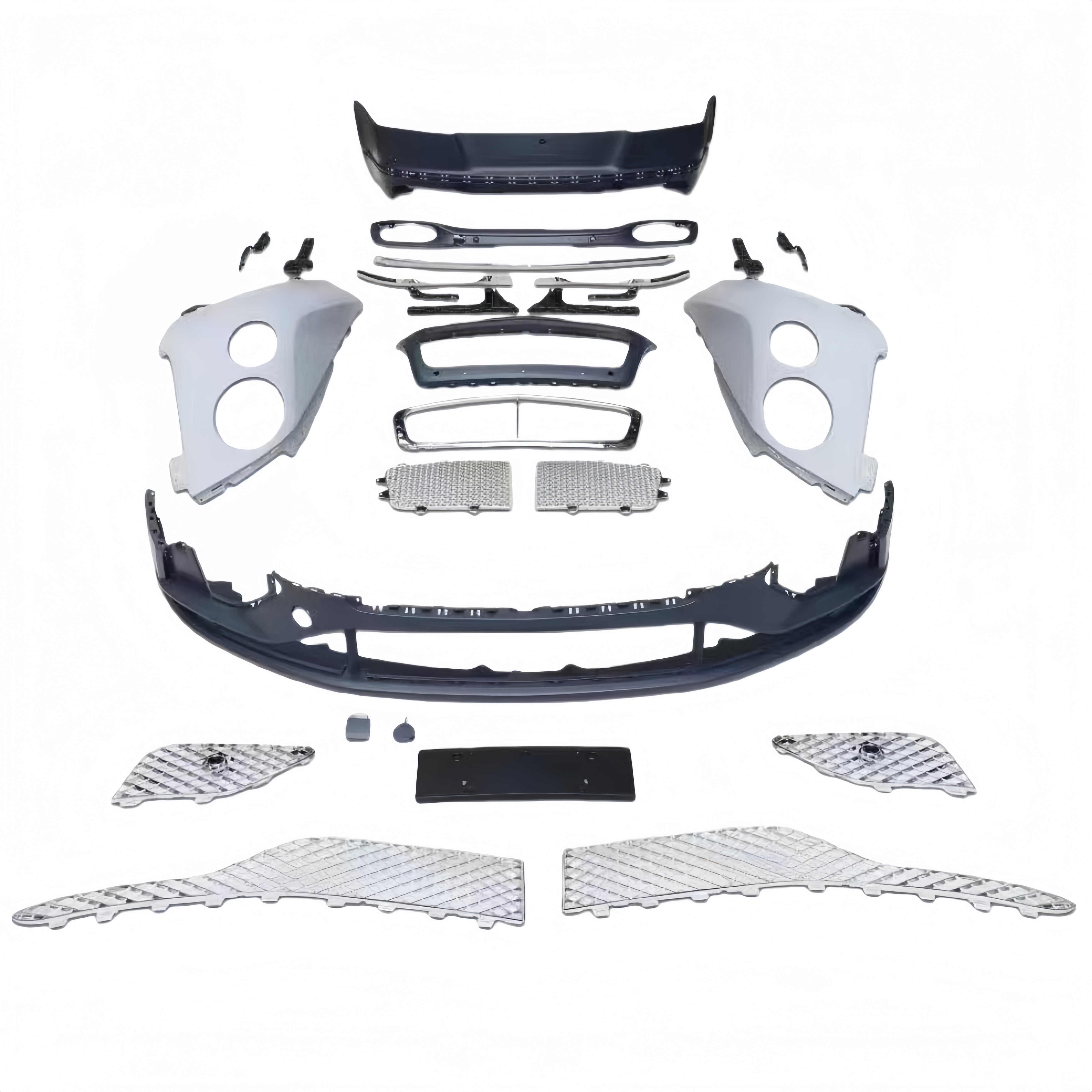 Bentley Continental GT 2012-2015 to 2016-2018 Facelift Front End Conversion Kit