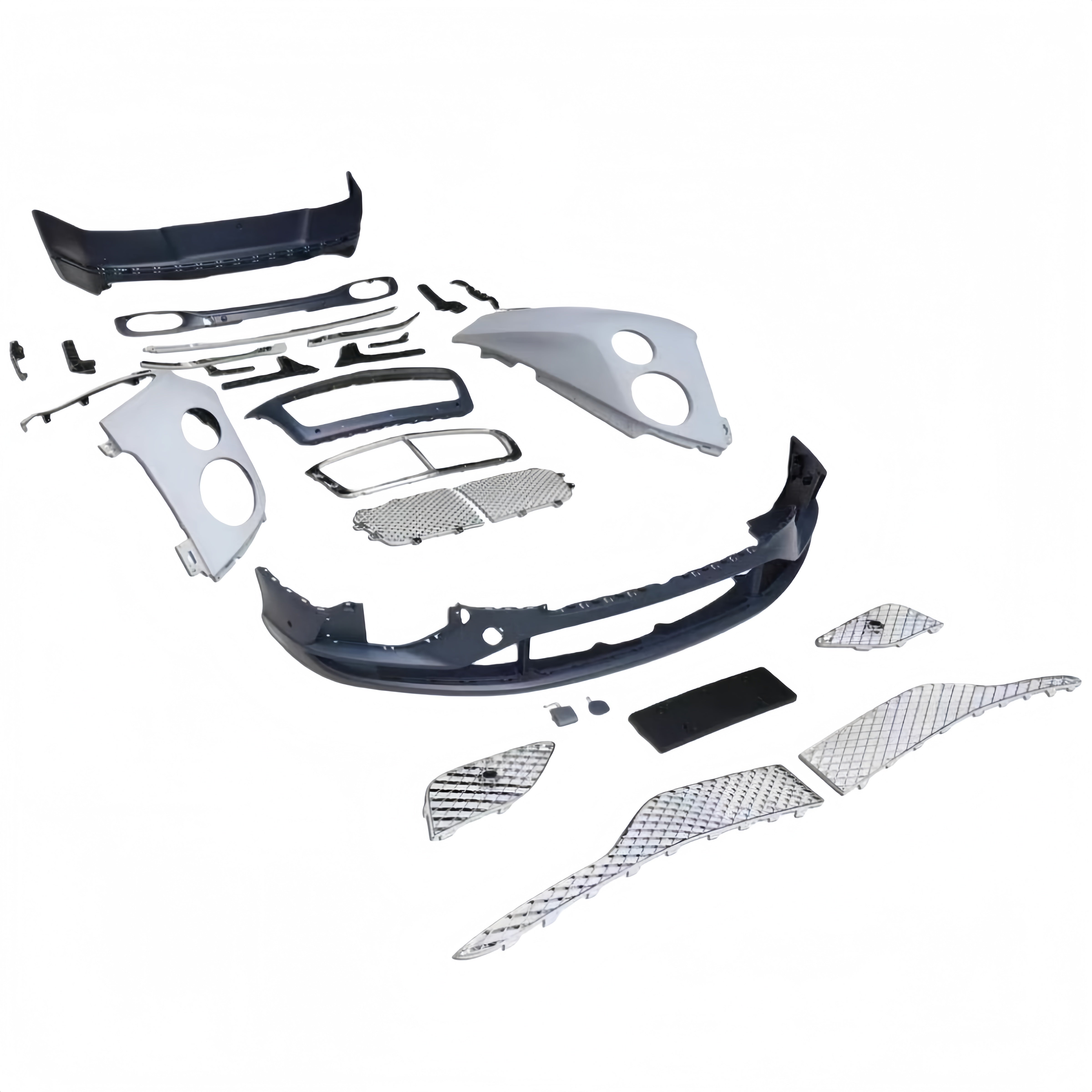 Bentley Continental GT 2012-2015 to 2016-2018 Facelift Front End Conversion Kit