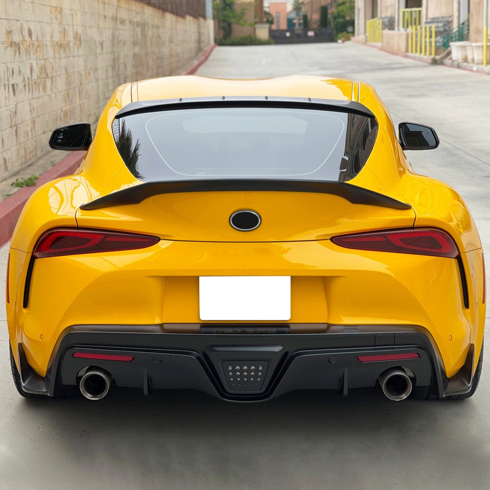 Toyota Supra A90 A91 Mk5 2019-2013 AG Style Real Carbon Fiber Rear Roof Spoiler