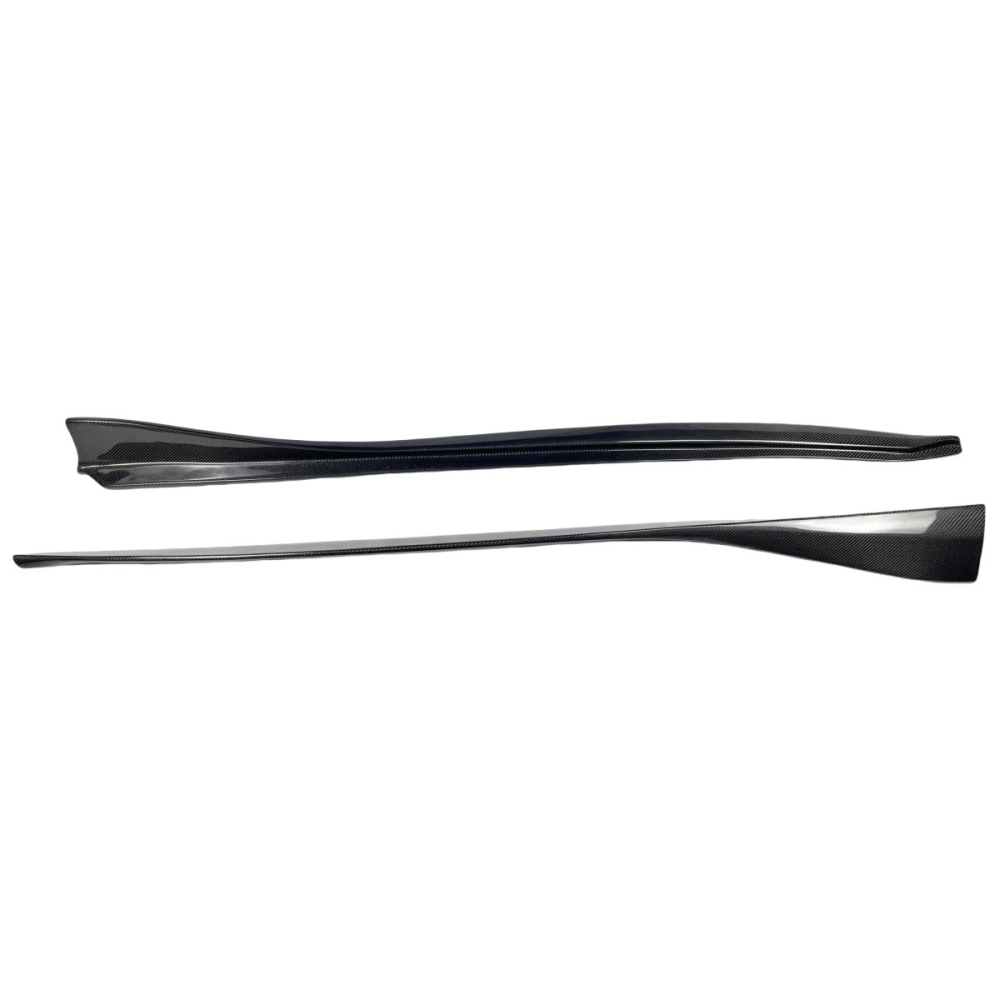Toyota GR Supra MK A90 A91 V Style Dry Carbon Fiber Side Skirts