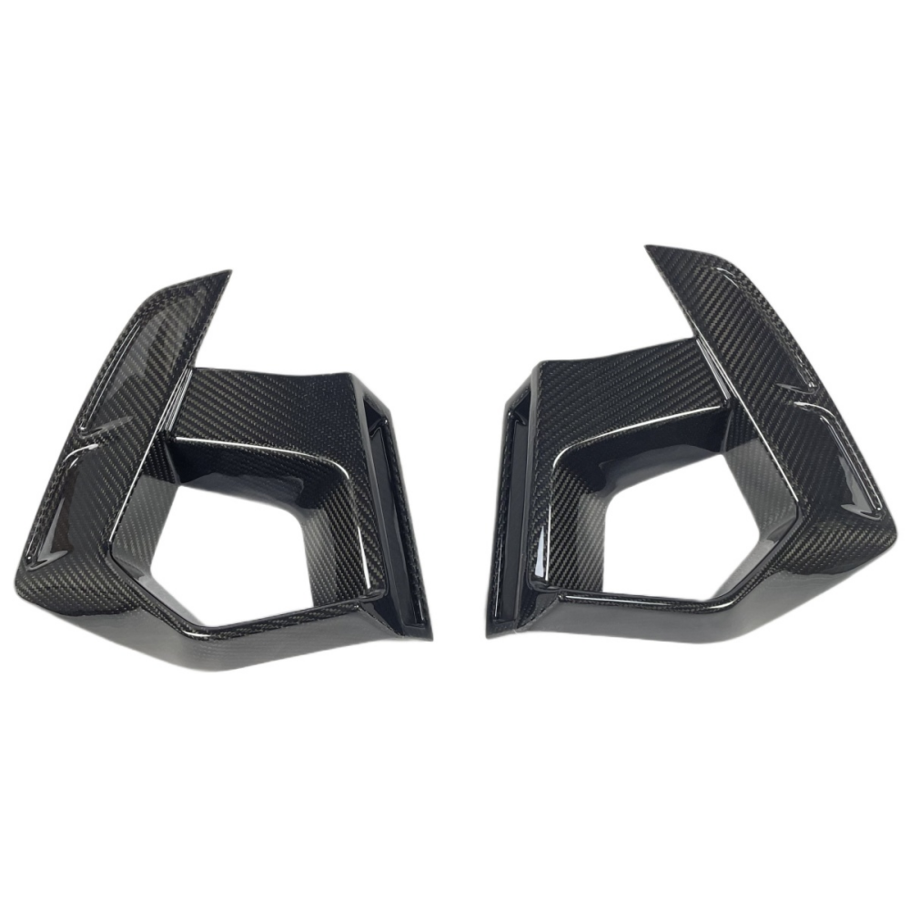 BMW F97 X3M LCI 2022+ SQ style Prepreg Dry Carbon Fiber Front Air Ducts