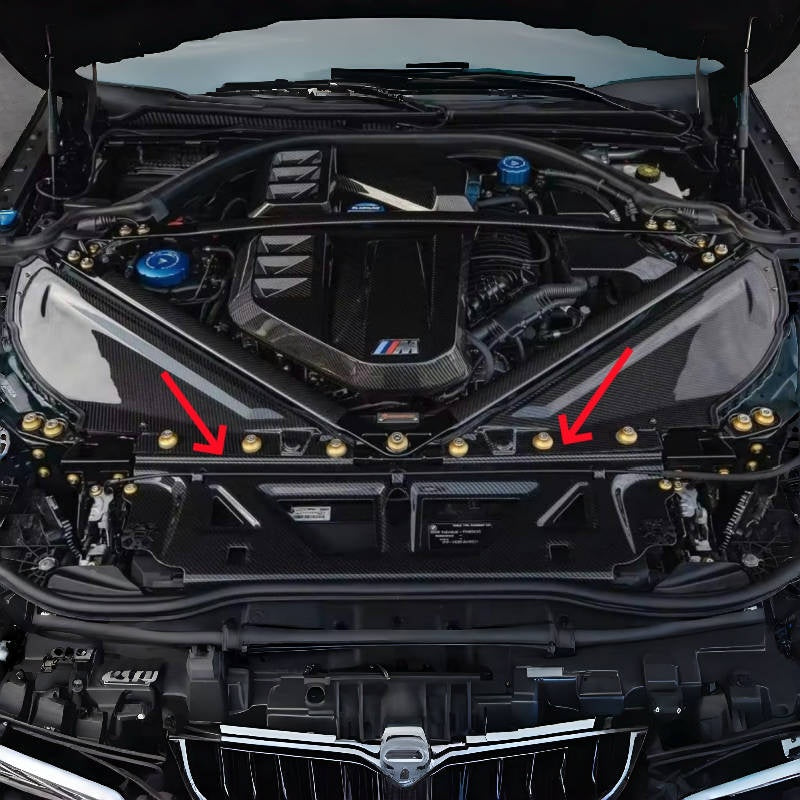 BMW M3 G80  M4 G82 G83 Prepreg Dry Carbon Fiber Cooling Shround