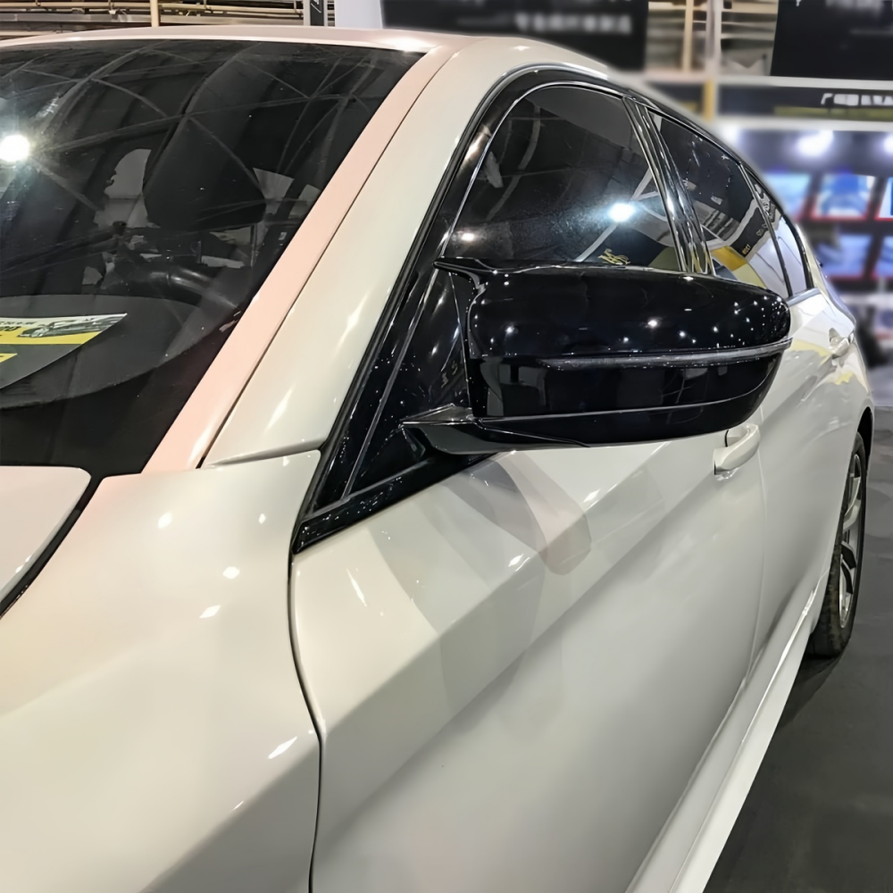 BMW G42 G20 G22 G30 2017+ M Style Mirror Cap Replacements Gloss Black Mirror Cover
