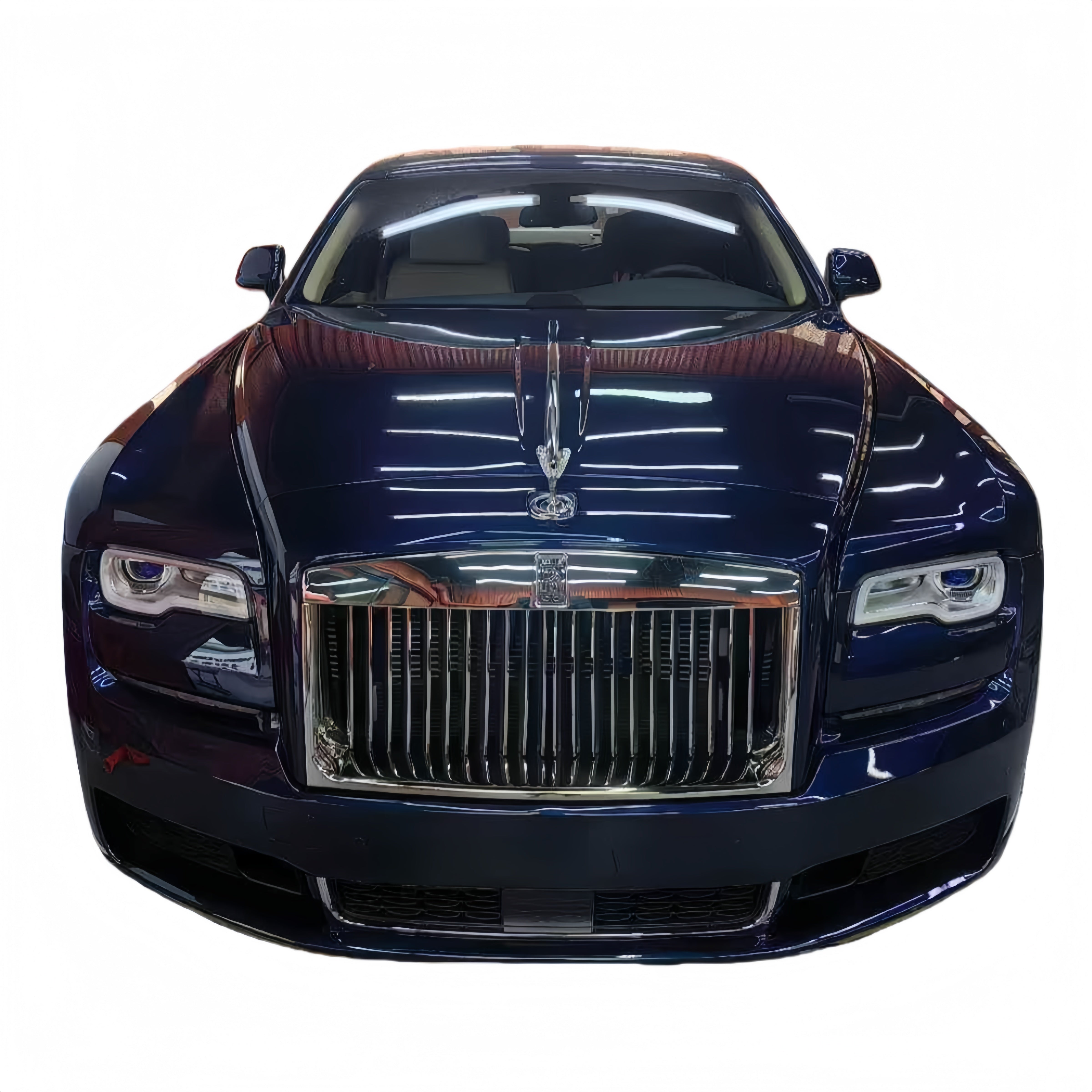 Rolls-Royce Ghost Gen 1 2010-2014 Upgrade To Gen 3 2018-2021 Facelift Front Bumper Assembly Full Body Kit With Engine Hood