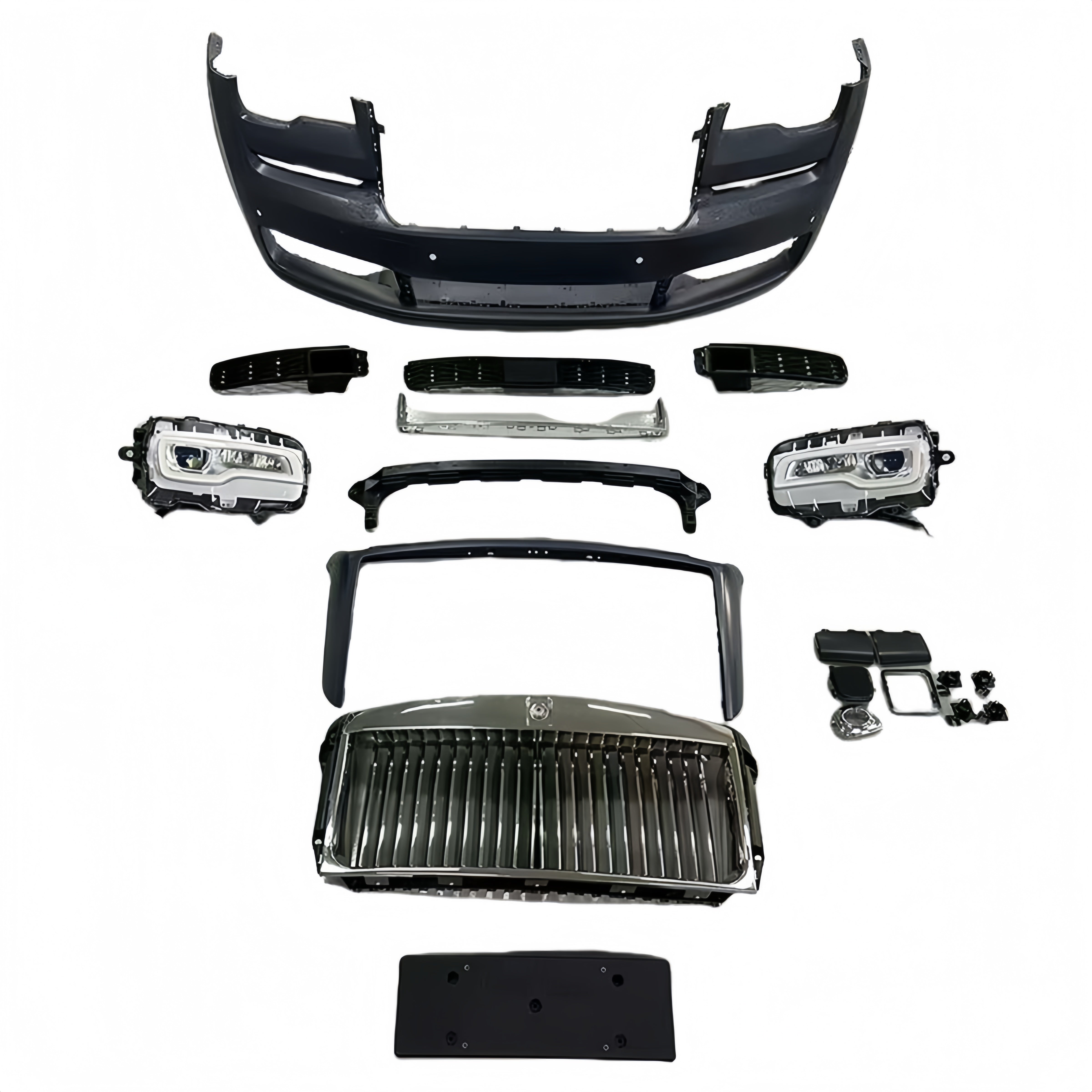 Rolls-Royce Ghost Gen 1 2010-2014 Upgrade To Gen 3 2020+ Facelift Front Bumper Assembly Full Body Kit