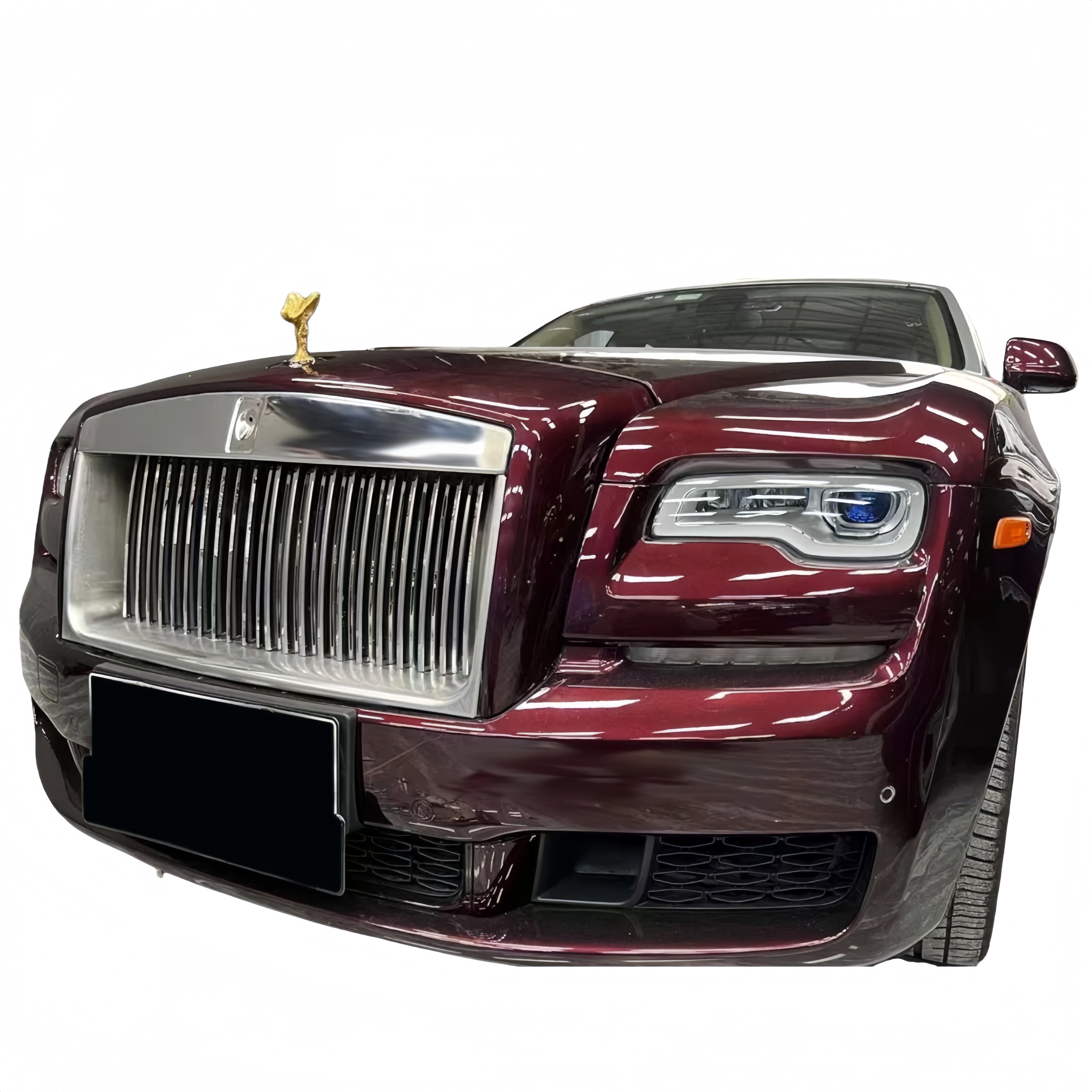 Rolls-Royce Ghost Gen 1 2010-2014 Upgrade To Gen 3 2018-2021 Facelift Front Bumper Assembly Full Body Kit With Engine Hood