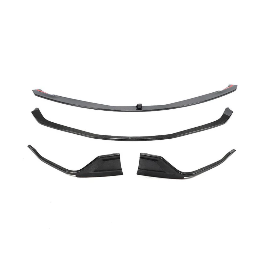 Toyota A90 Supra MK5 M Style Dry Carbon Fiber  Front Bumper Lip