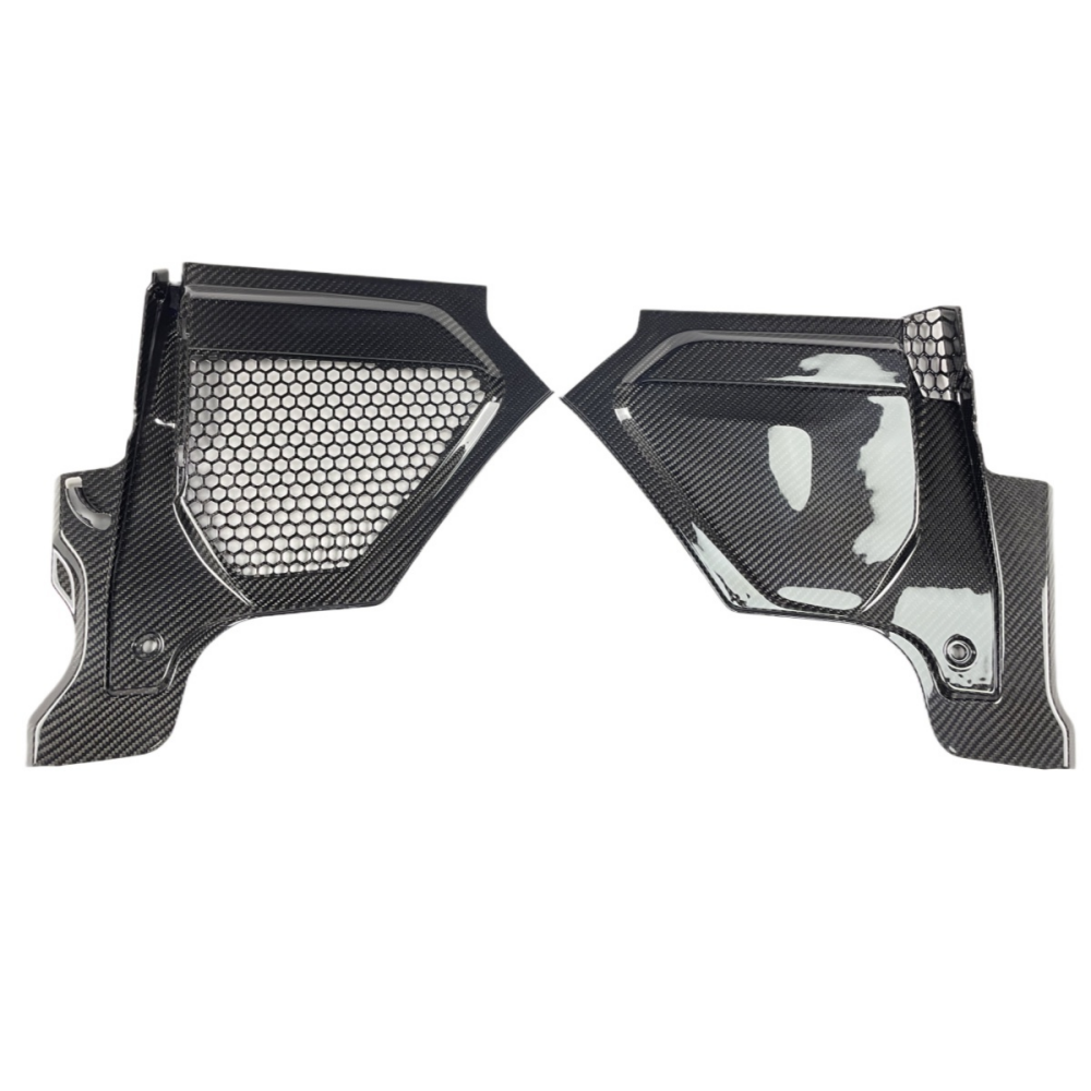 BMW G80 G82 M3 M4  Prepreg Dry Carbon Fiber Engine Compartment Water Filter Plate Engine Bay Cover