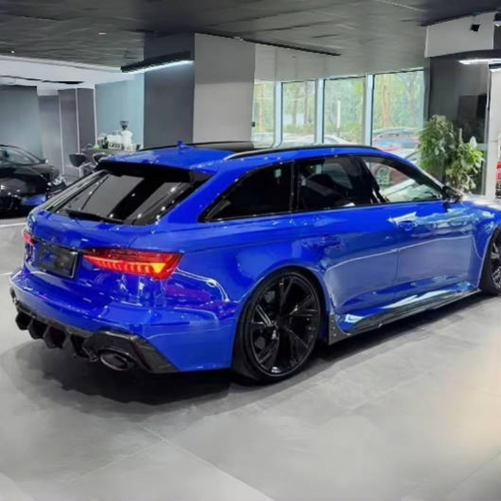 Audi RS6 RS7 C8 2019-2024 Prepreg Dry Carbon Fiber Side Skirts
