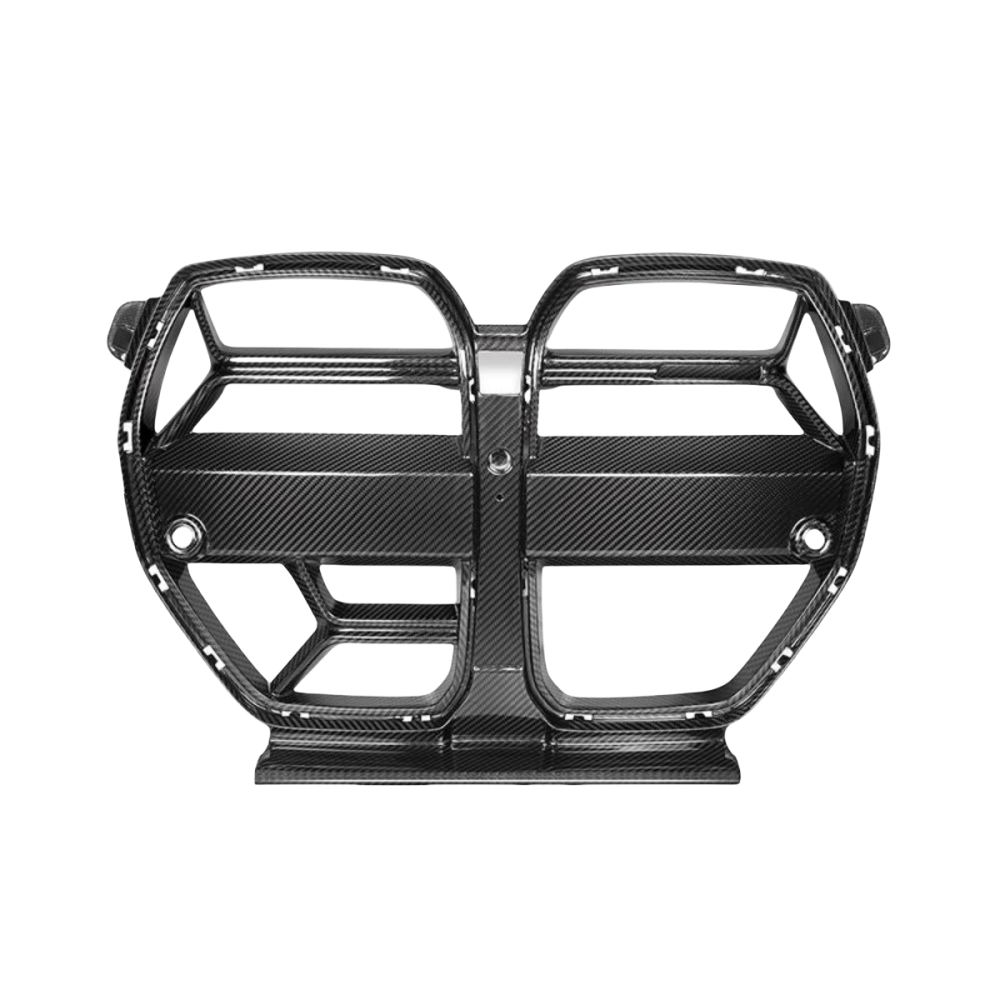 BMW G80 M3 G82 G83 M4 CSL Style Prepreg Dry Carbon Fiber Front Grilles With Acc