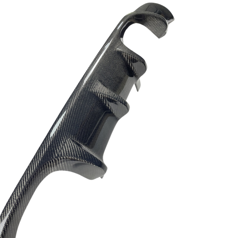 BMW 3 series E90 M3 2005-2013 SD Style Real Carbon Fiber  Rear Bumper Lip