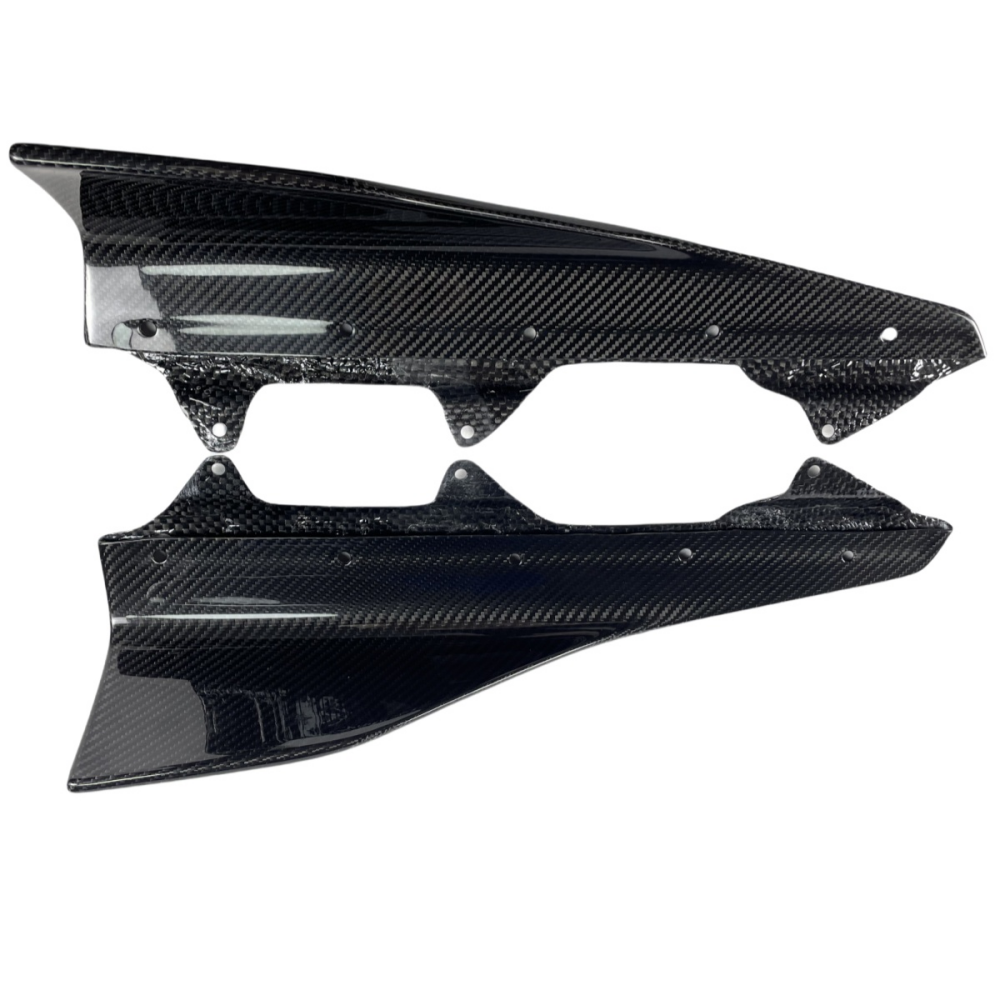 BMW M2 F87 2015-2021 MP Style Prepreg Dry Carbon Fiber  Side Skirt