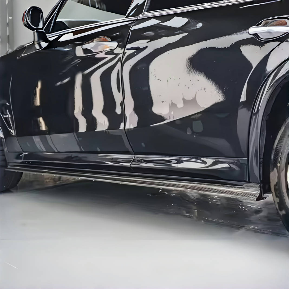 BMW F97 X3M F98 X4M 2019-2021 AE Style Real Carbon Fiber Side Skirts