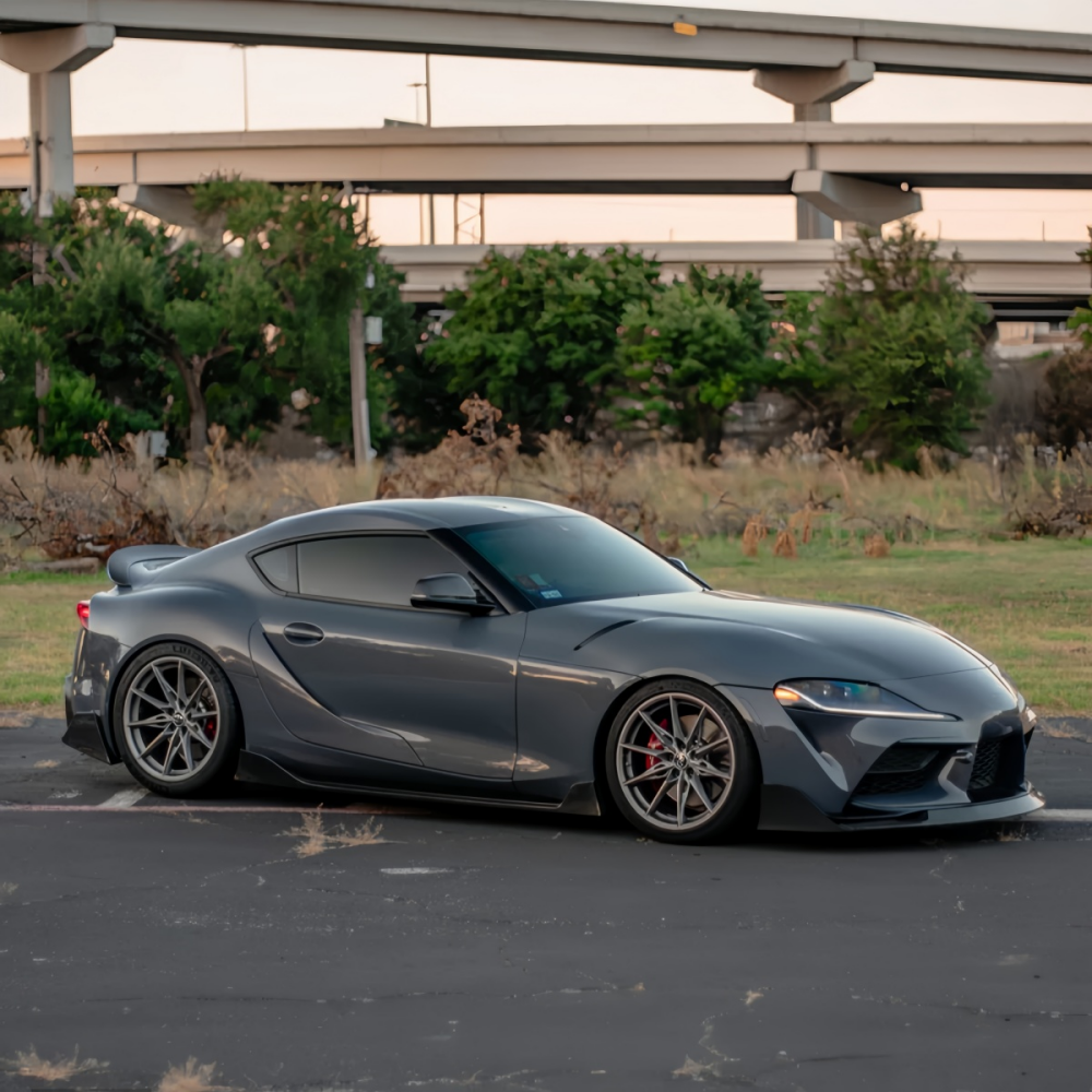 Toyota A90 Supra Mk5 2020-2024 AG Style  Prepreg Dry Carbon Fiber Side Skirts
