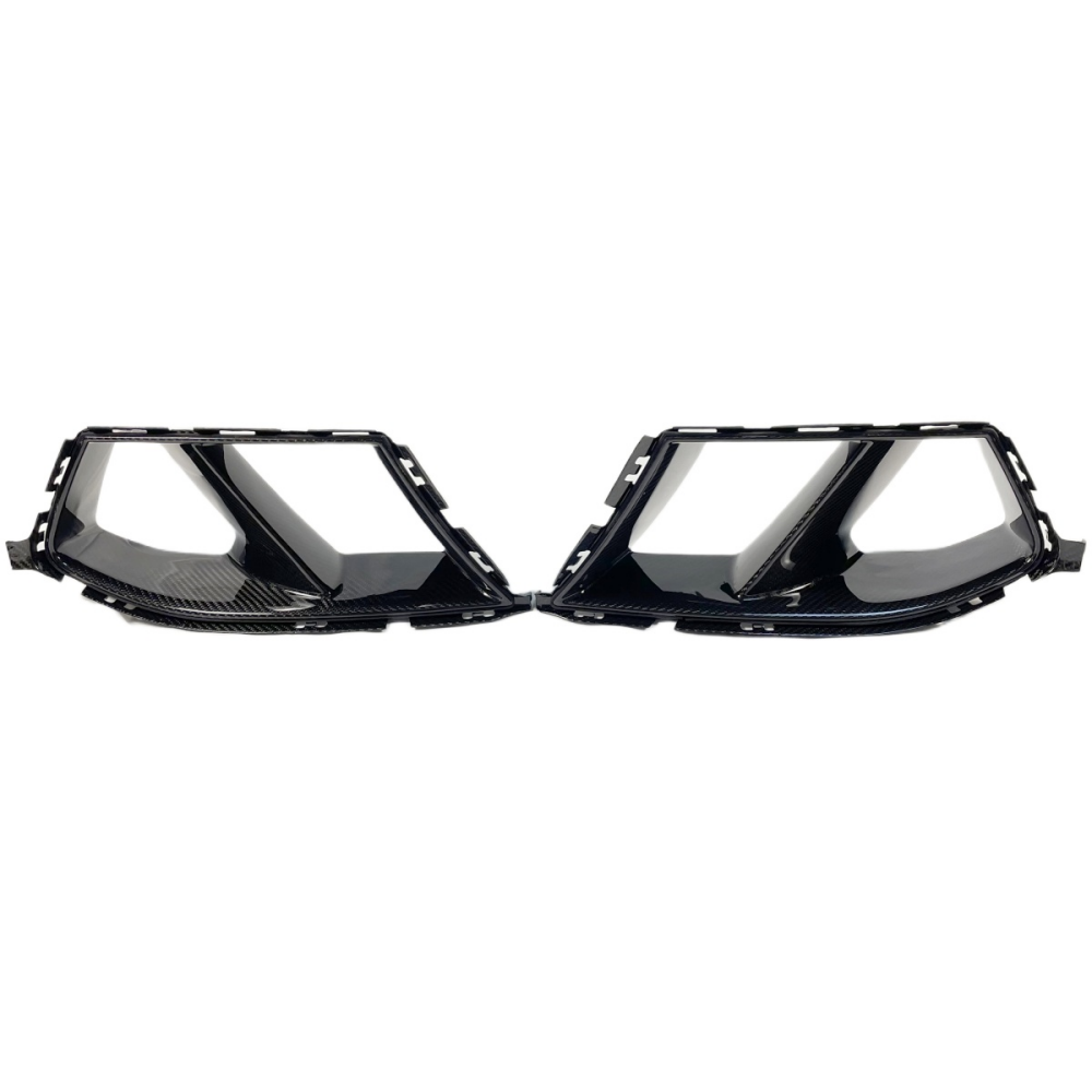 BMW G80 M3 G82 M4 MP Style Prepreg Dry Carbon Fiber  Front Bumper Air Duct Vent
