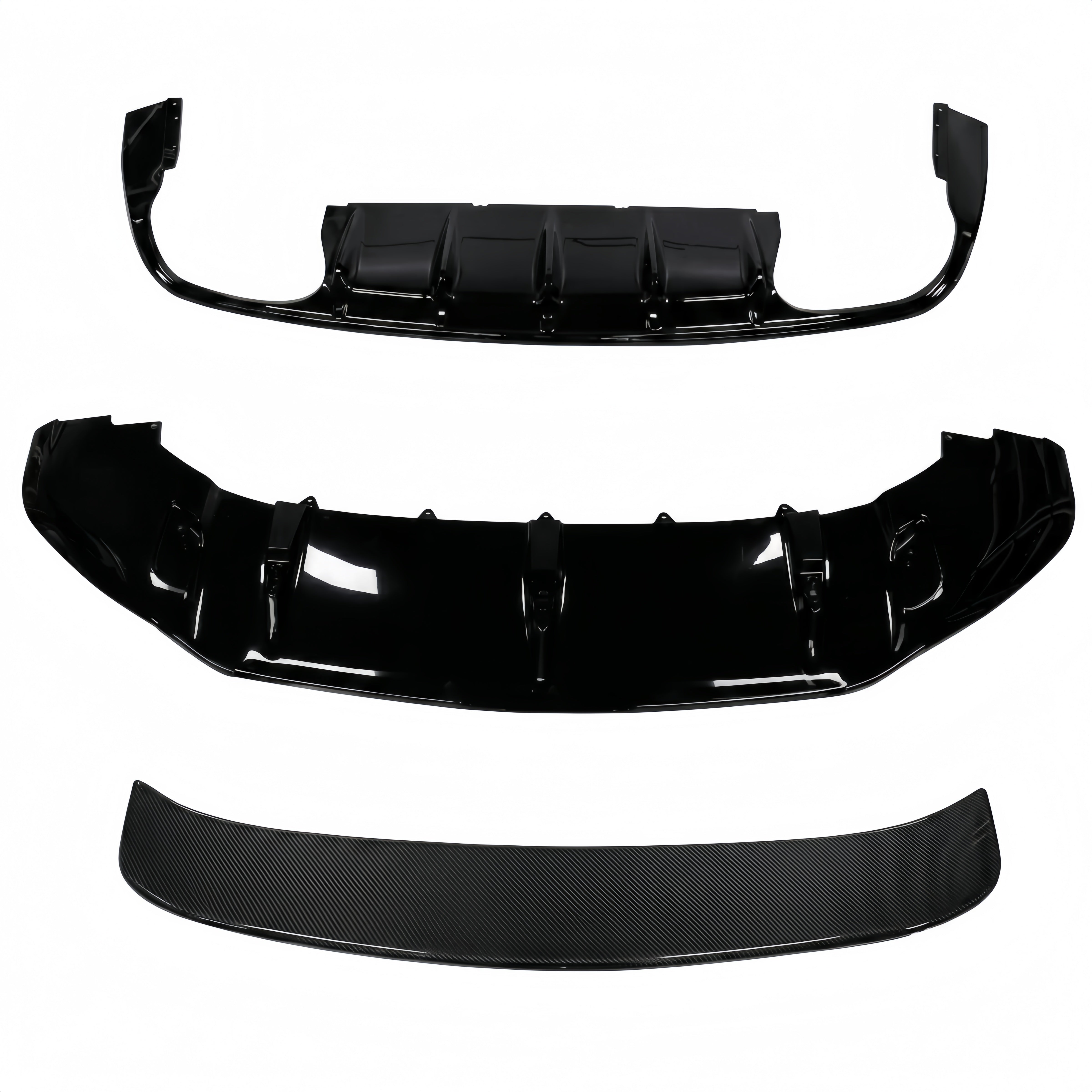 Bentley Bentayga 2021+ S Style Front Lip & Rear Diffuser Kit