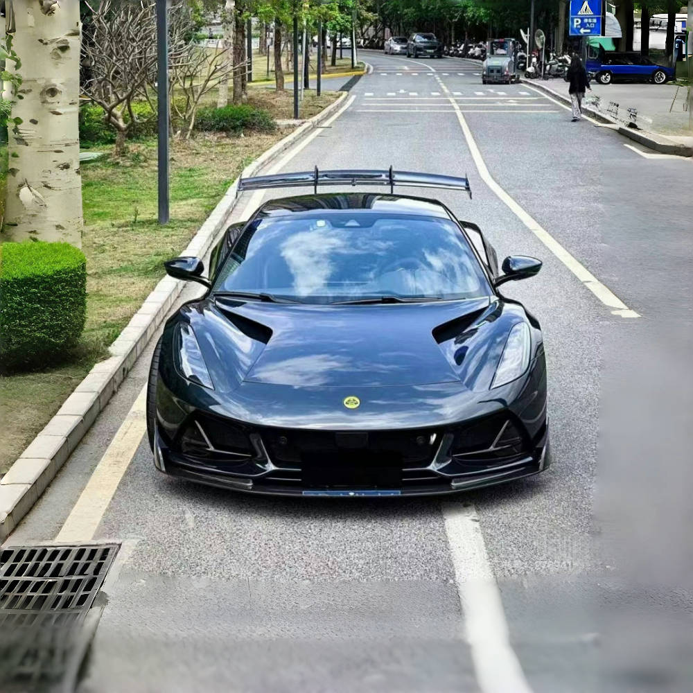 Lotus Emira 2021+ Prepreg Dry Carbon Fiber Front Bumper Lip