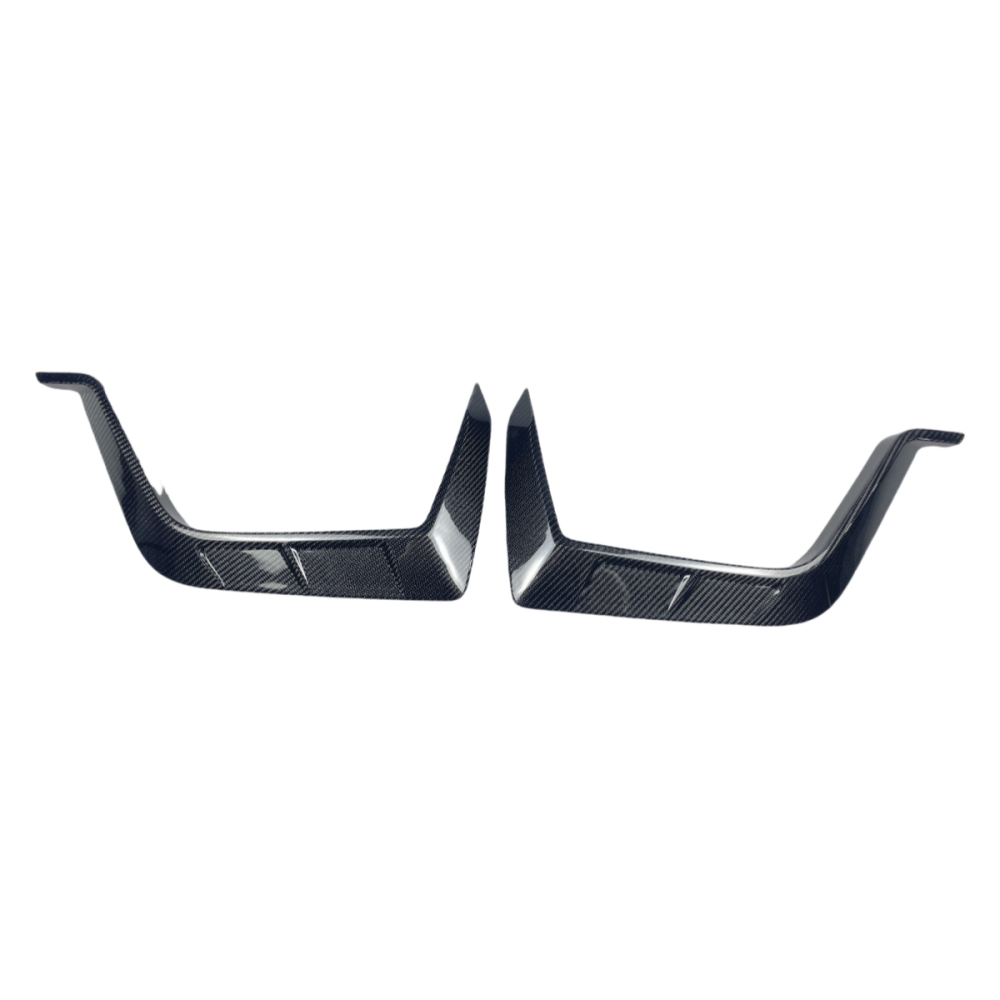 Audi RS6 RS7 C8 Avant Full Carbon Fiber Front Bumper Canards