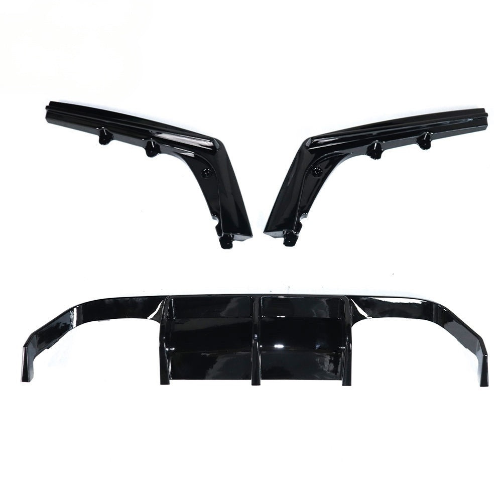 Plastic ABS Front Bumper Rear Diffuser Body Kit Side Skirts Spoiler Car Auto Part Splitter Lip for BMW F82 2014-2019