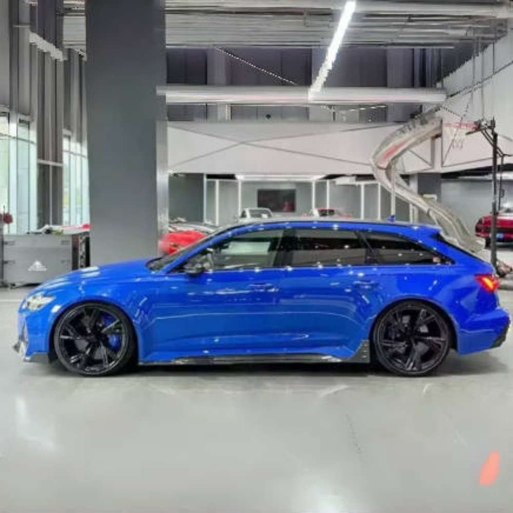 Audi RS6 RS7 C8 2019-2024 Prepreg Dry Carbon Fiber Side Skirts