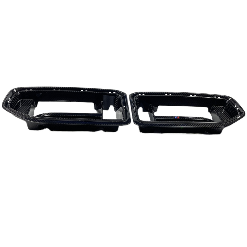 BMW M2 G87 M3 G80 M4 G82 2023+ CS Style Prepreg Dry Carbon Fiber Front Grills
