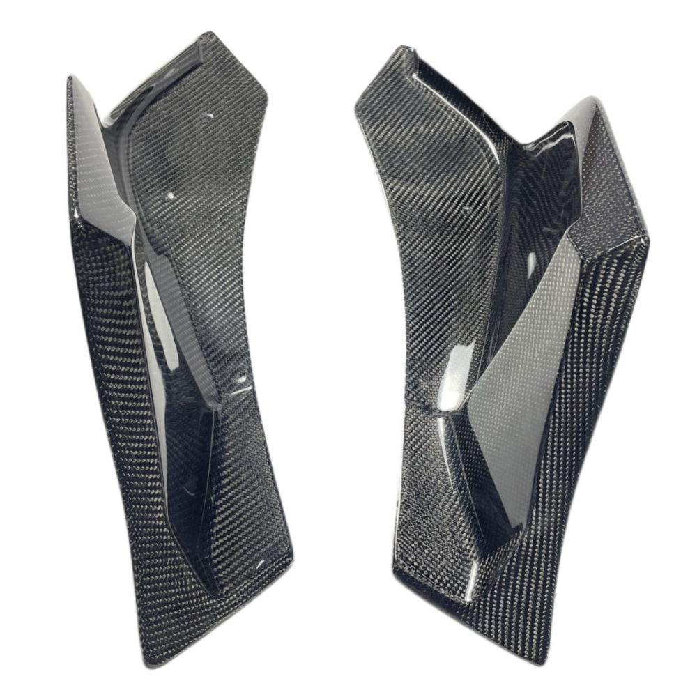 Toyota A90 Supra 2019+ AG Style Real Carbon Fiber  Rear Canard Splitters