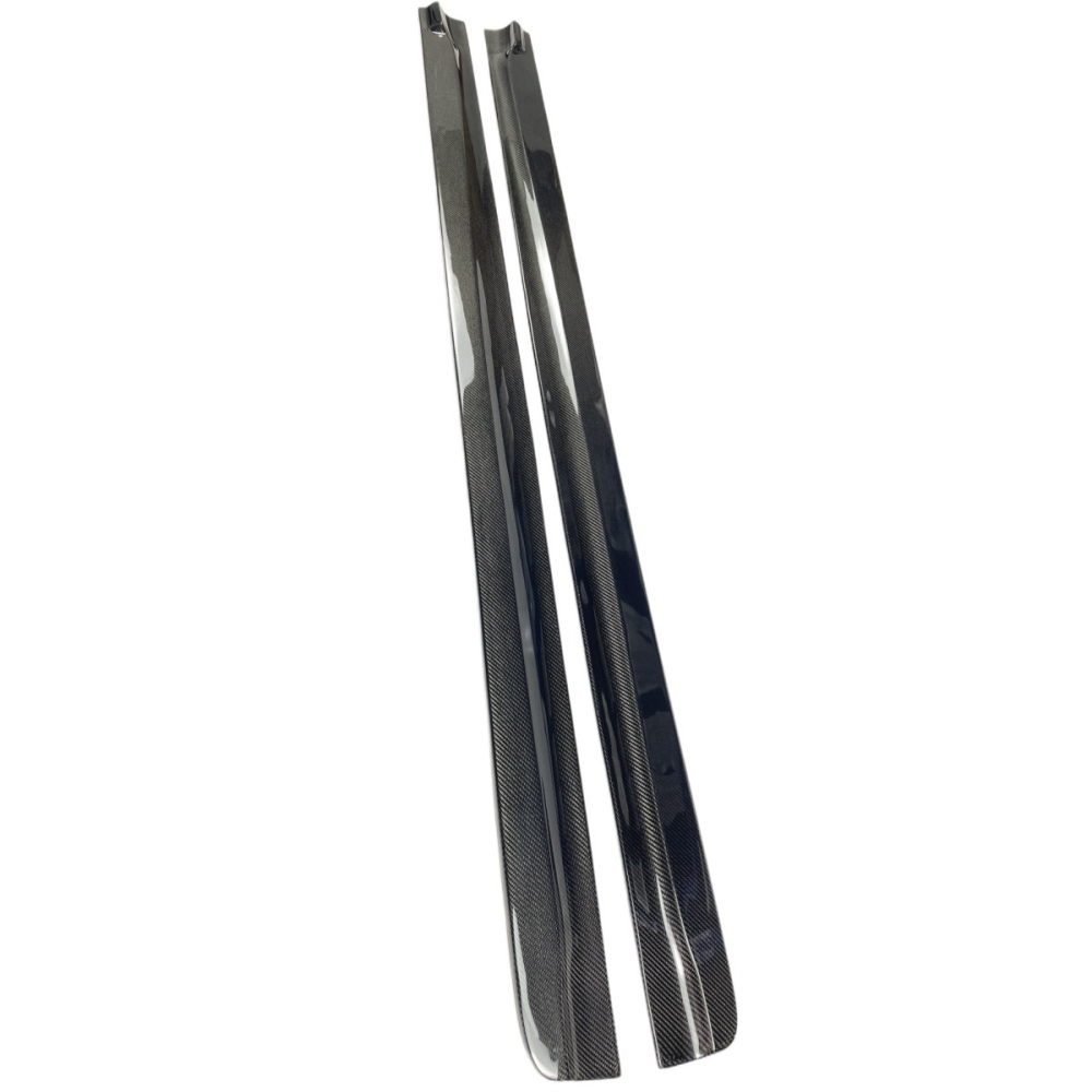 BMW F15 X5 F85 X5M 2014-2018 3D Style Real Carbon Fiber  Side Skirts