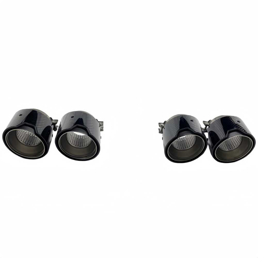 BMW M3 G80 M4 G82 G83 M2 G87 MP Style Real Carbon Fiber Exhaust Tips