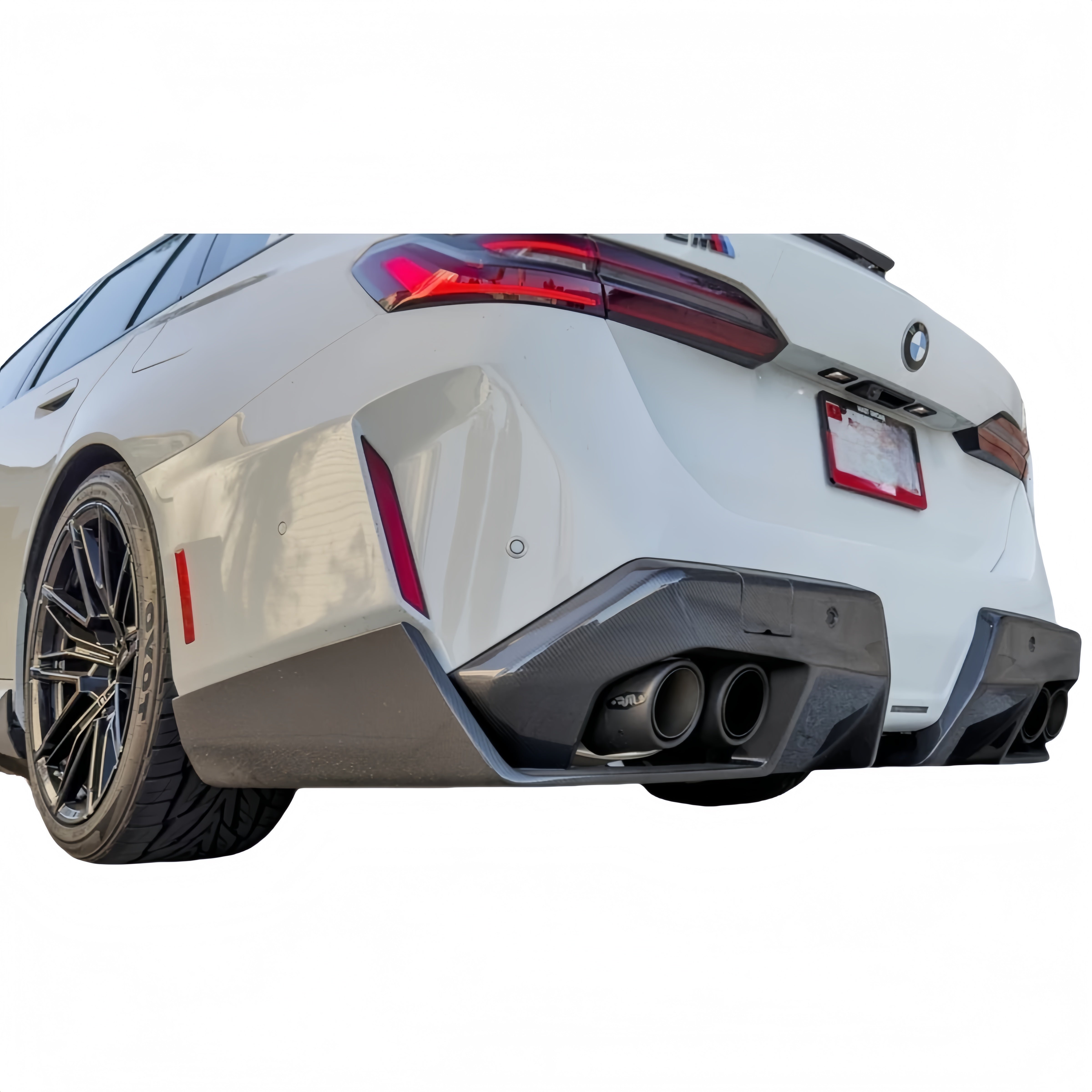 Prepreg Dry Carbon Fiber Rear Lip Spoiler for BMW G90 M5 MP Style 2024+