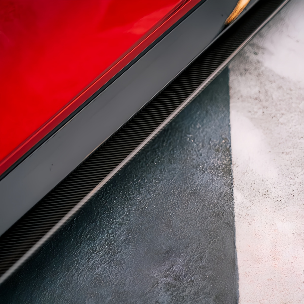 BMW G80 M3 2021+ MHC Style Prepreg Dry Carbon Fiber  Side Skirts