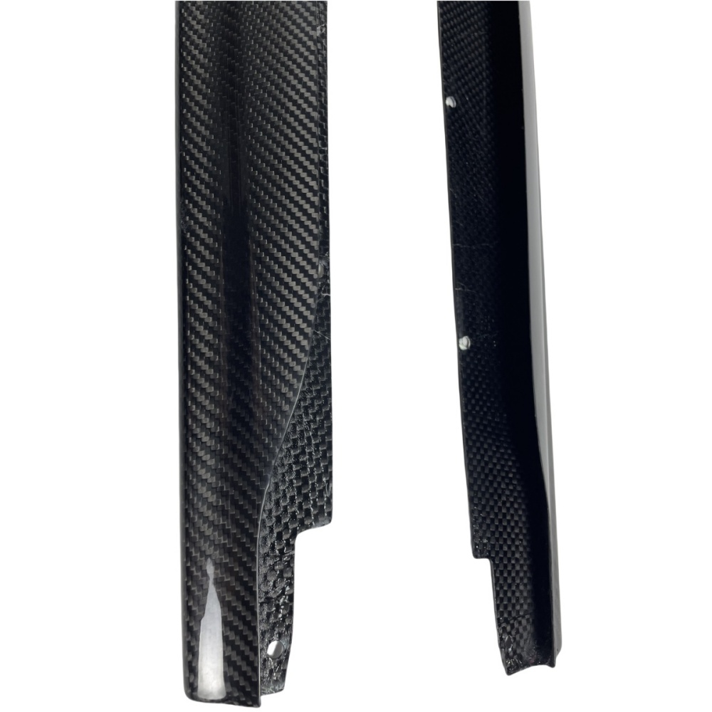 Audi R8 V10 Coupe 2023 P style Dry Carbon Fiber Side Skirts