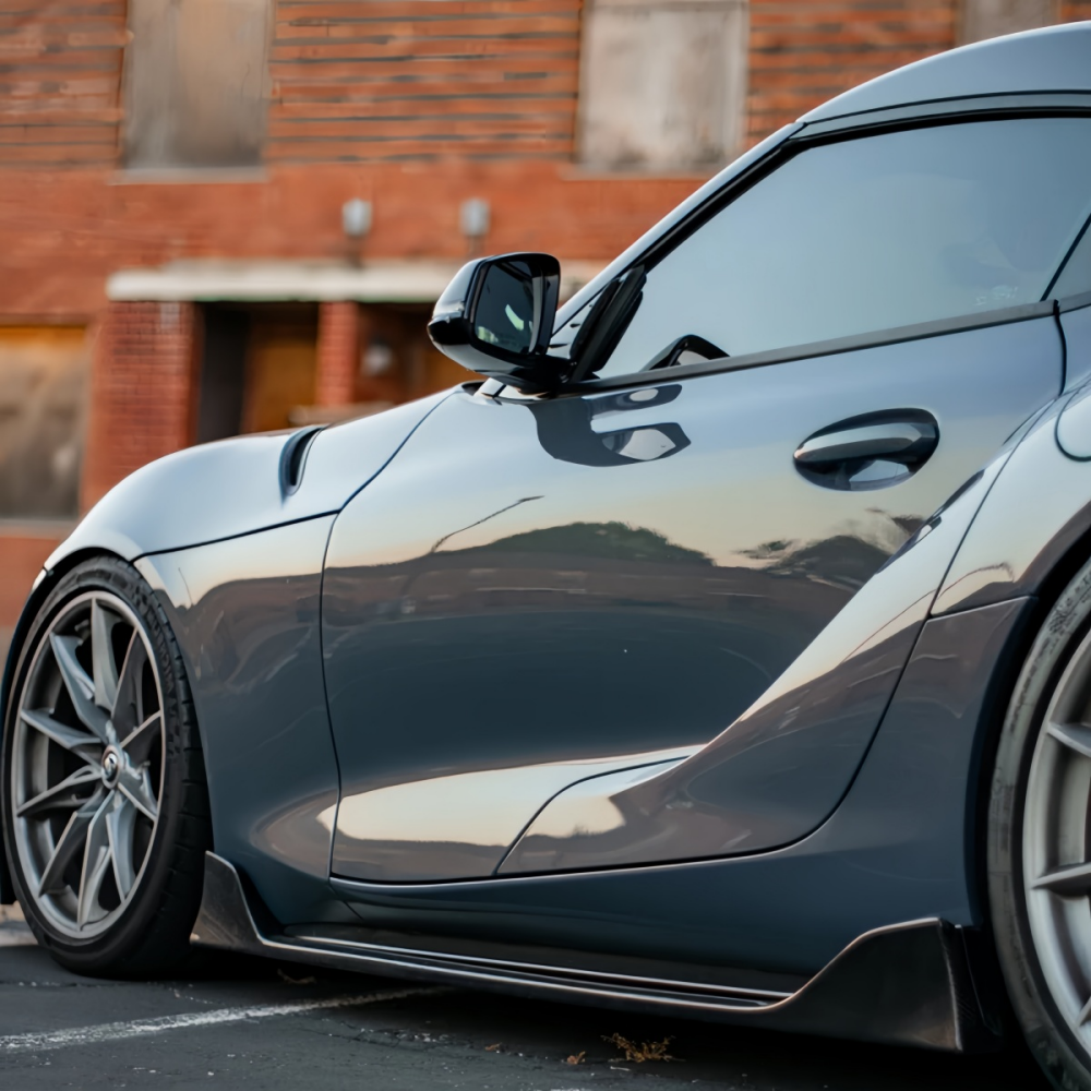 Toyota A90 Supra Mk5 2020-2024 AG Style  Prepreg Dry Carbon Fiber Side Skirts