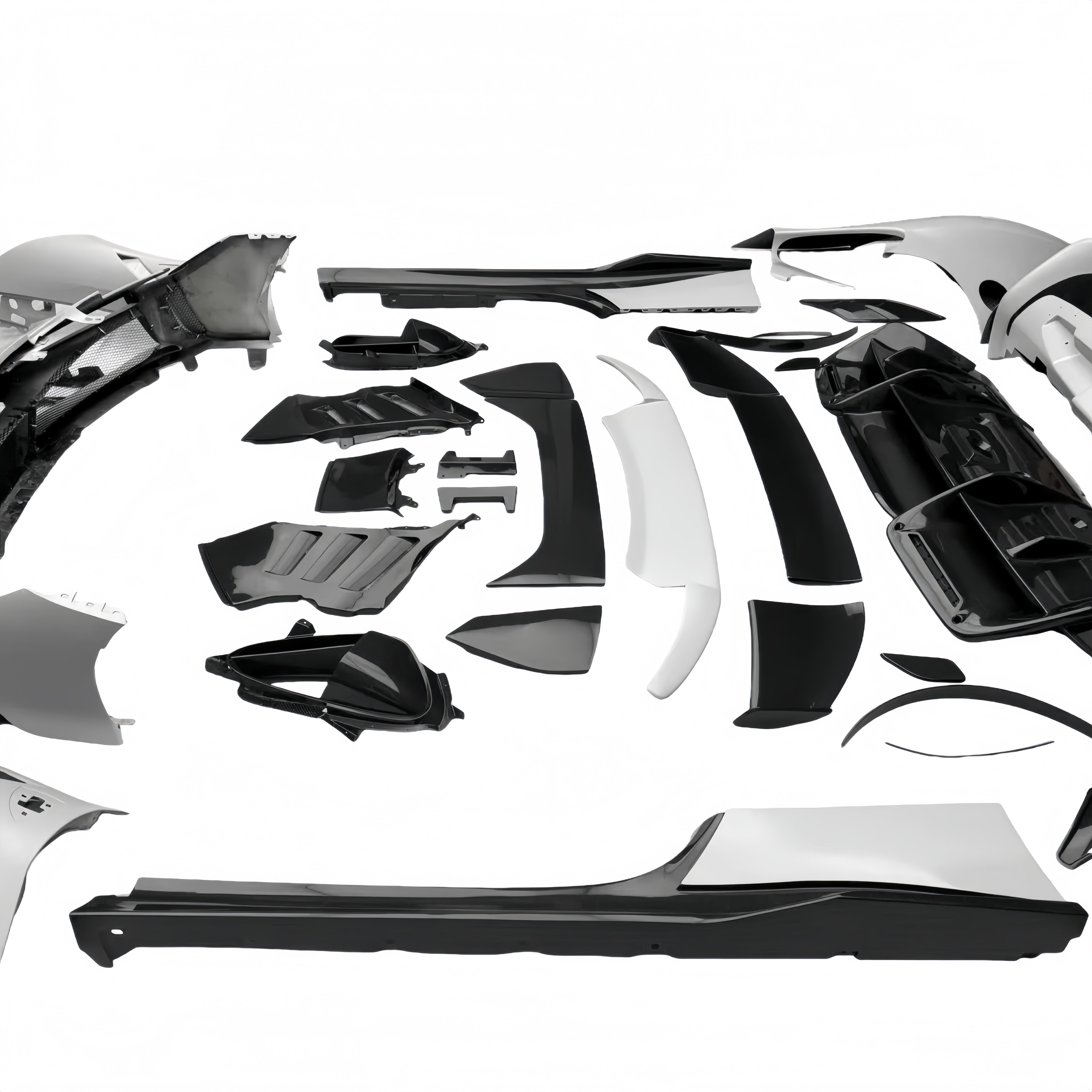 Prepreg Carbon Fiber FXXK Style Conversion Body Kit For Ferrari SF90 Stradale & Spider 2020+